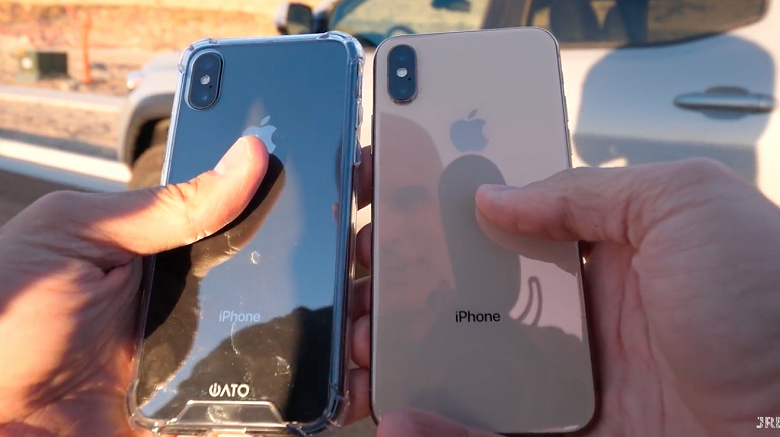 Видео дня: iPhone XS не удалось разбить в тесте на падение